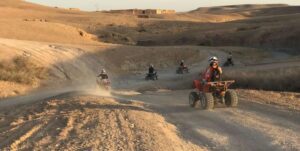 Agafay desert package, quad bike, camel ride and dinner show