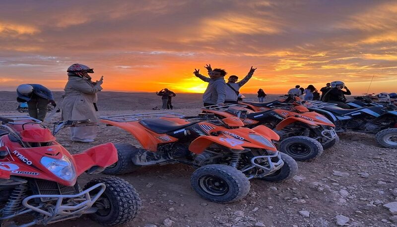 Desert Dinner at Agafay Sunset, Agafay Quad Bike