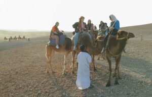 Agafay Desert Camel Ride, sunset and Dinner Show